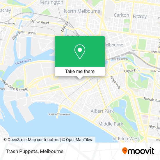 Trash Puppets map