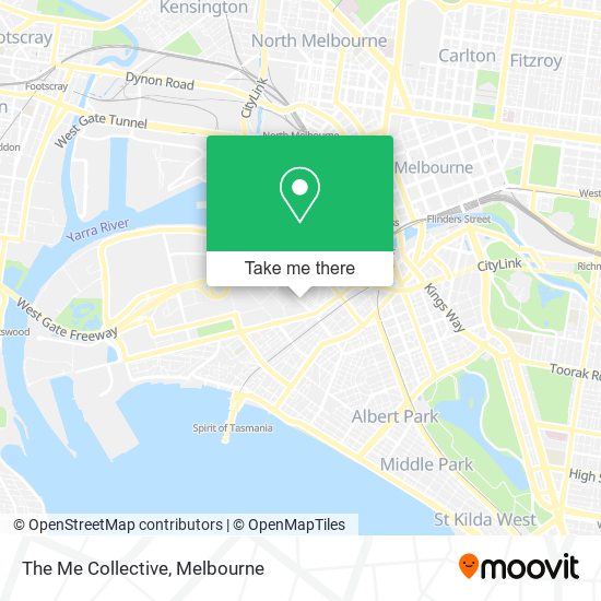 The Me Collective map