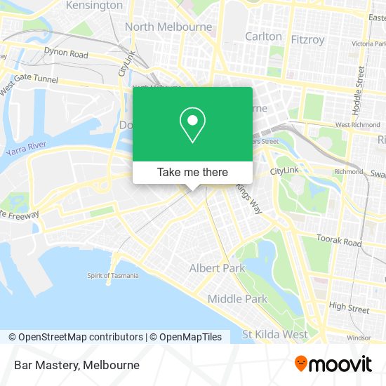 Bar Mastery map