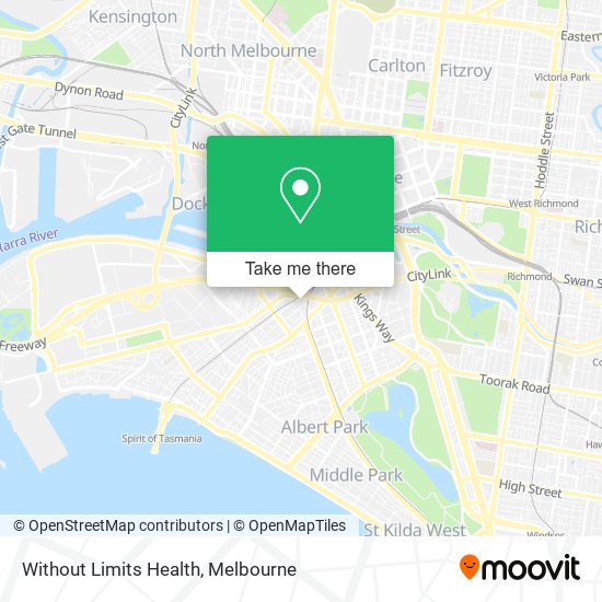 Without Limits Health map