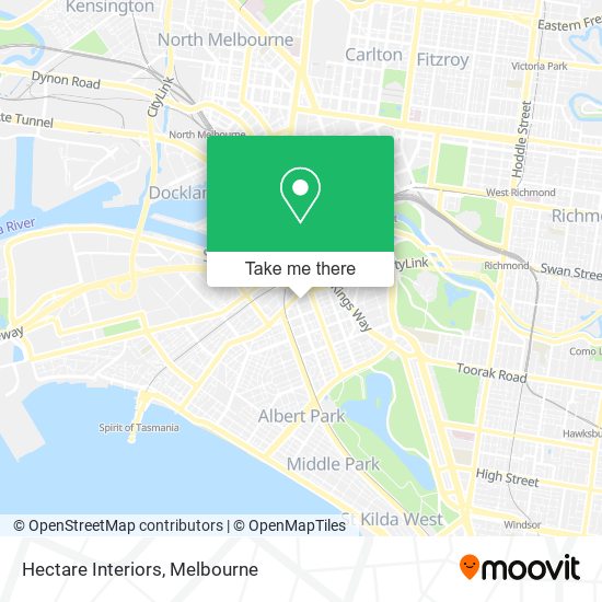 Hectare Interiors map
