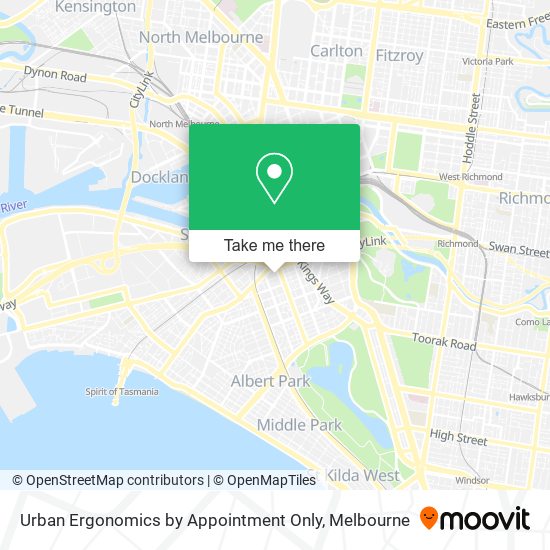 Urban Ergonomics by Appointment Only map