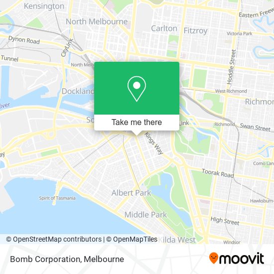 Bomb Corporation map