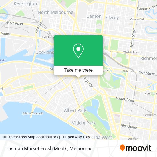 Tasman Market Fresh Meats map