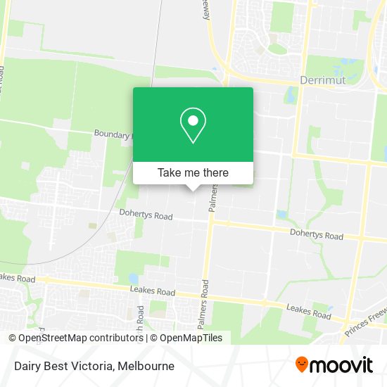 Dairy Best Victoria map
