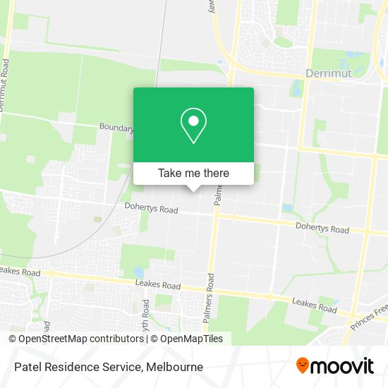 Patel Residence Service map