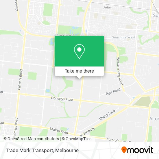 Trade Mark Transport map