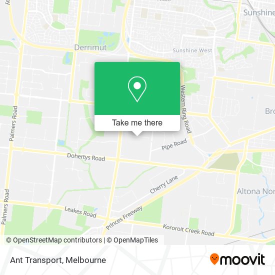 Ant Transport map