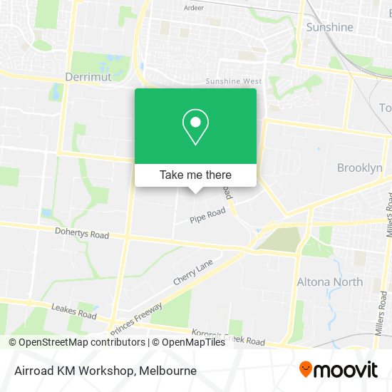 Airroad KM Workshop map