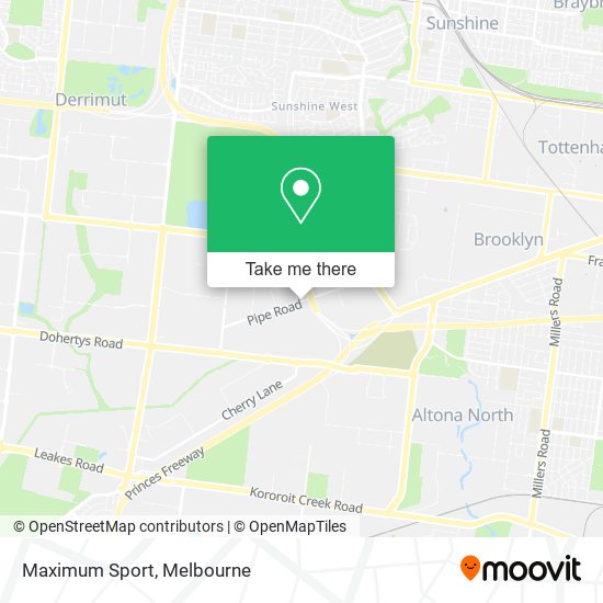 Maximum Sport map