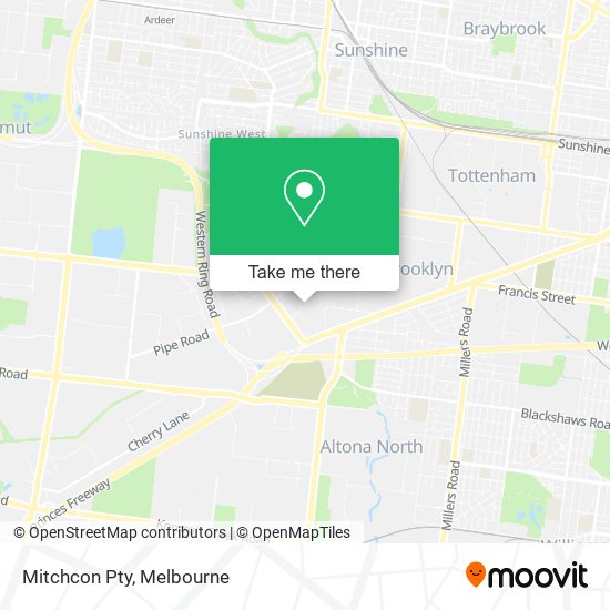 Mitchcon Pty map