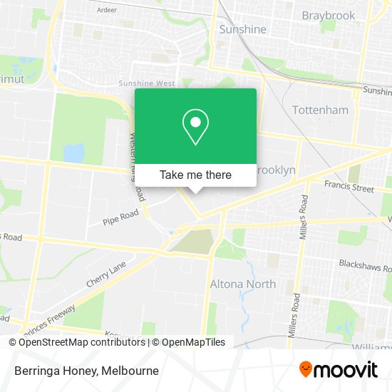 Berringa Honey map