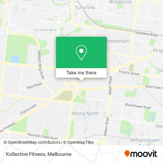 Kollective Fitness map