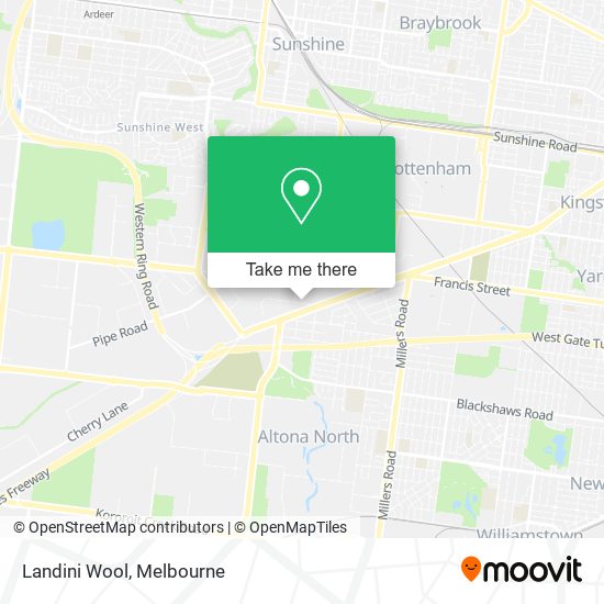 Landini Wool map