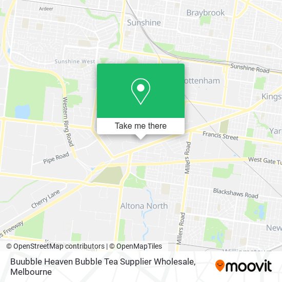 Buubble Heaven Bubble Tea Supplier Wholesale map