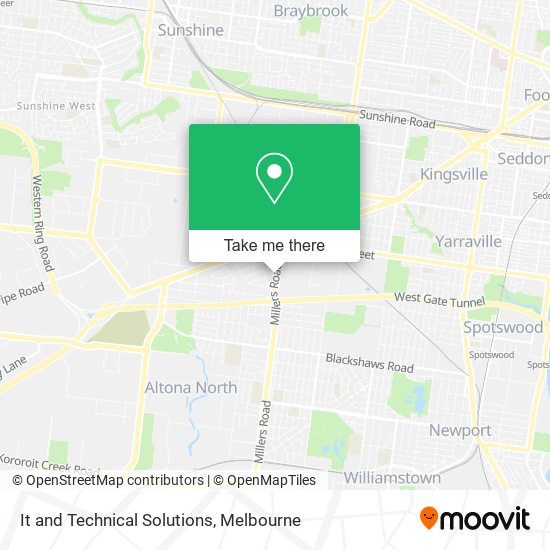 It and Technical Solutions map