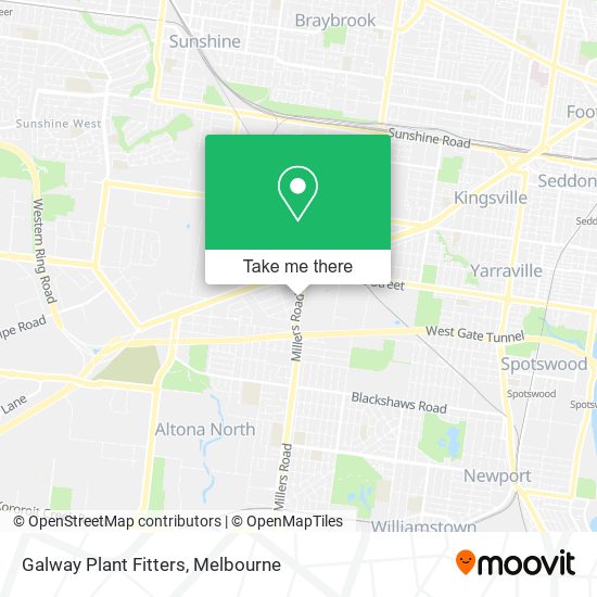 Galway Plant Fitters map