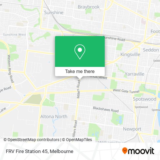 FRV Fire Station 45 map
