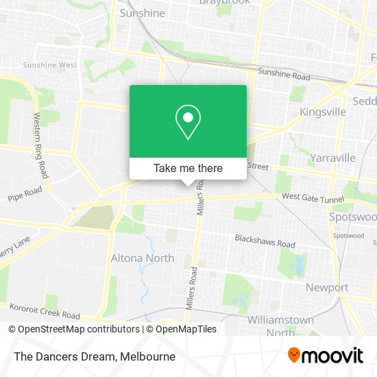 The Dancers Dream map