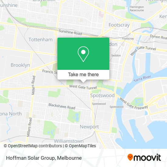 Hoffman Solar Group map