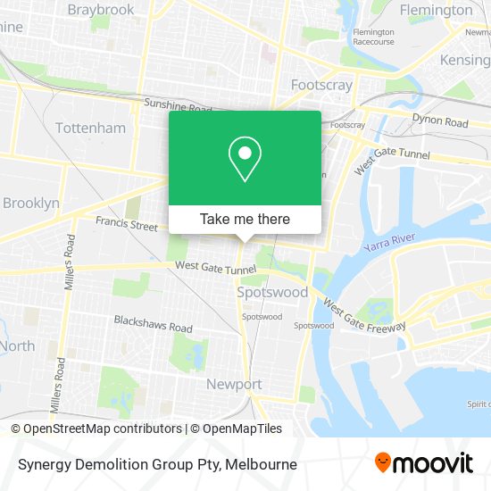Synergy Demolition Group Pty map