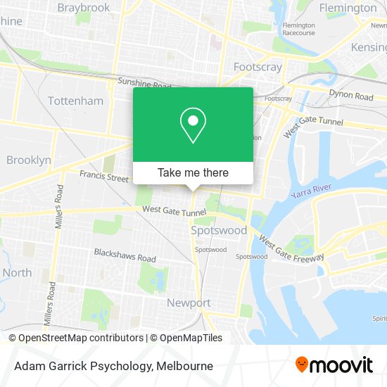 Adam Garrick Psychology map