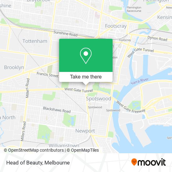 Head of Beauty map