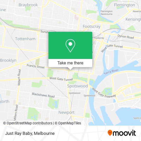 Just Ray Baby map