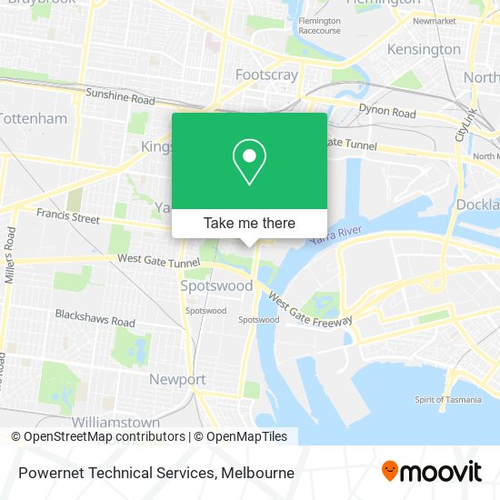 Powernet Technical Services map