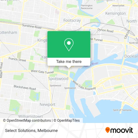 Mapa Select Solutions