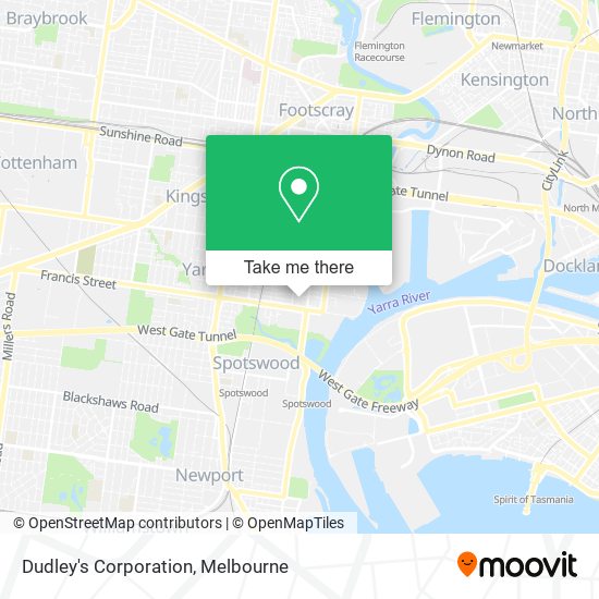 Dudley's Corporation map