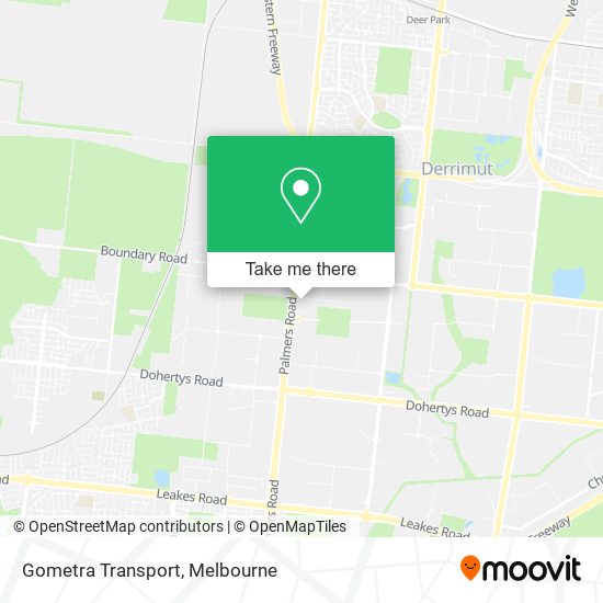 Gometra Transport map