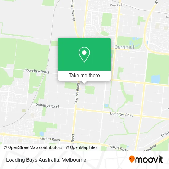 Mapa Loading Bays Australia