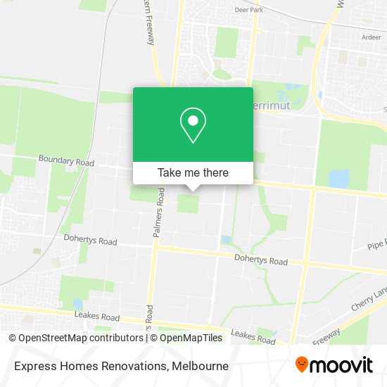 Express Homes Renovations map