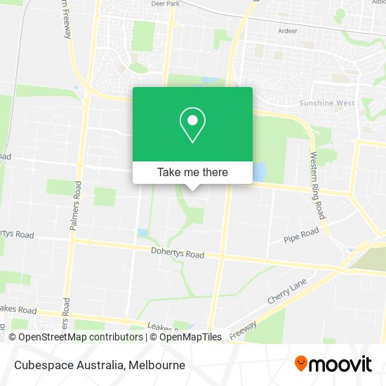 Cubespace Australia map