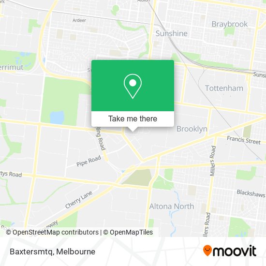 Baxtersmtq map