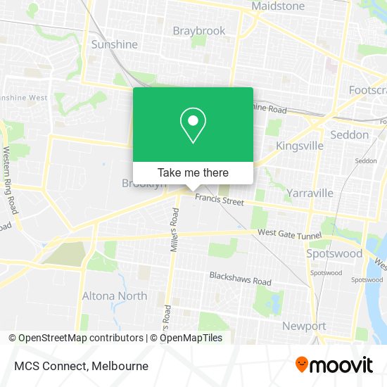 MCS Connect map