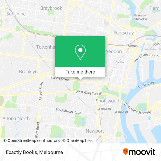 Exactly Books map