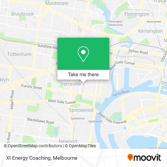 XI Energy Coaching map
