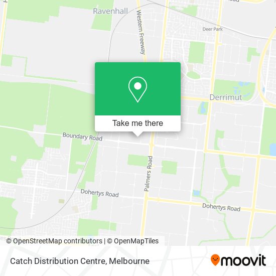 Catch Distribution Centre map