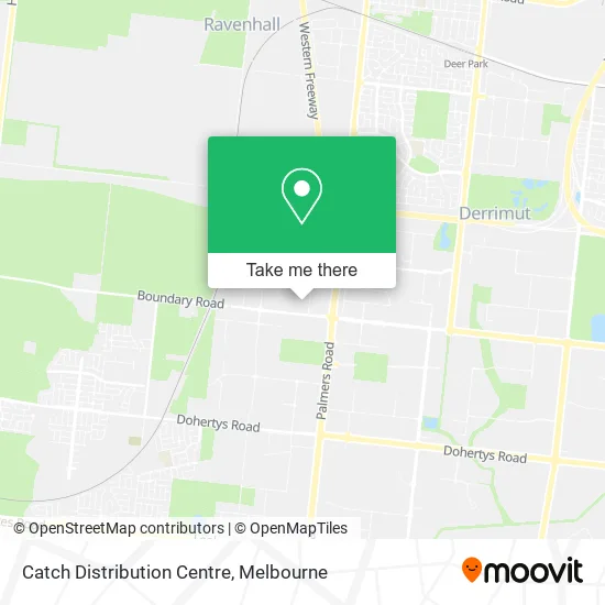 Catch Distribution Centre map