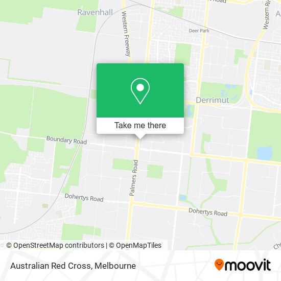 Australian Red Cross map