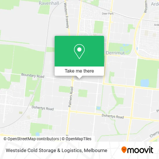 Westside Cold Storage & Logistics map