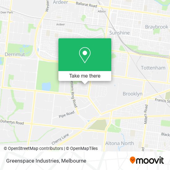 Greenspace Industries map