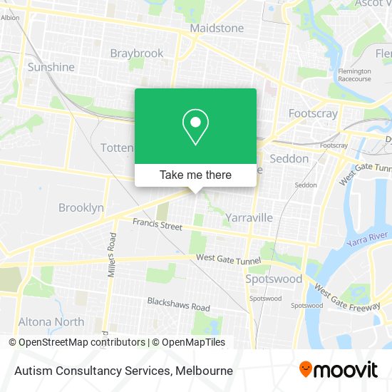 Autism Consultancy Services map