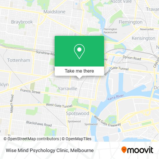 Wise Mind Psychology Clinic map