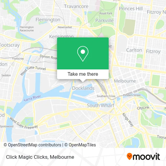 Mapa Click Magic Clicks