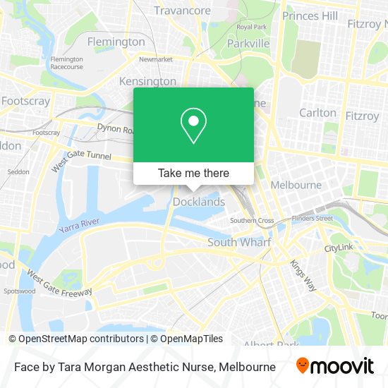 Face by Tara Morgan Aesthetic Nurse map