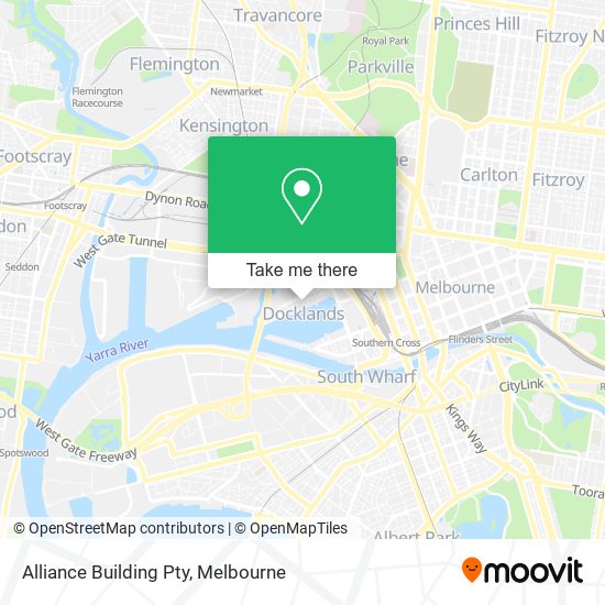 Alliance Building Pty map
