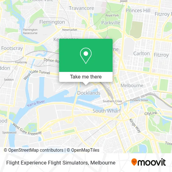 Mapa Flight Experience Flight Simulators